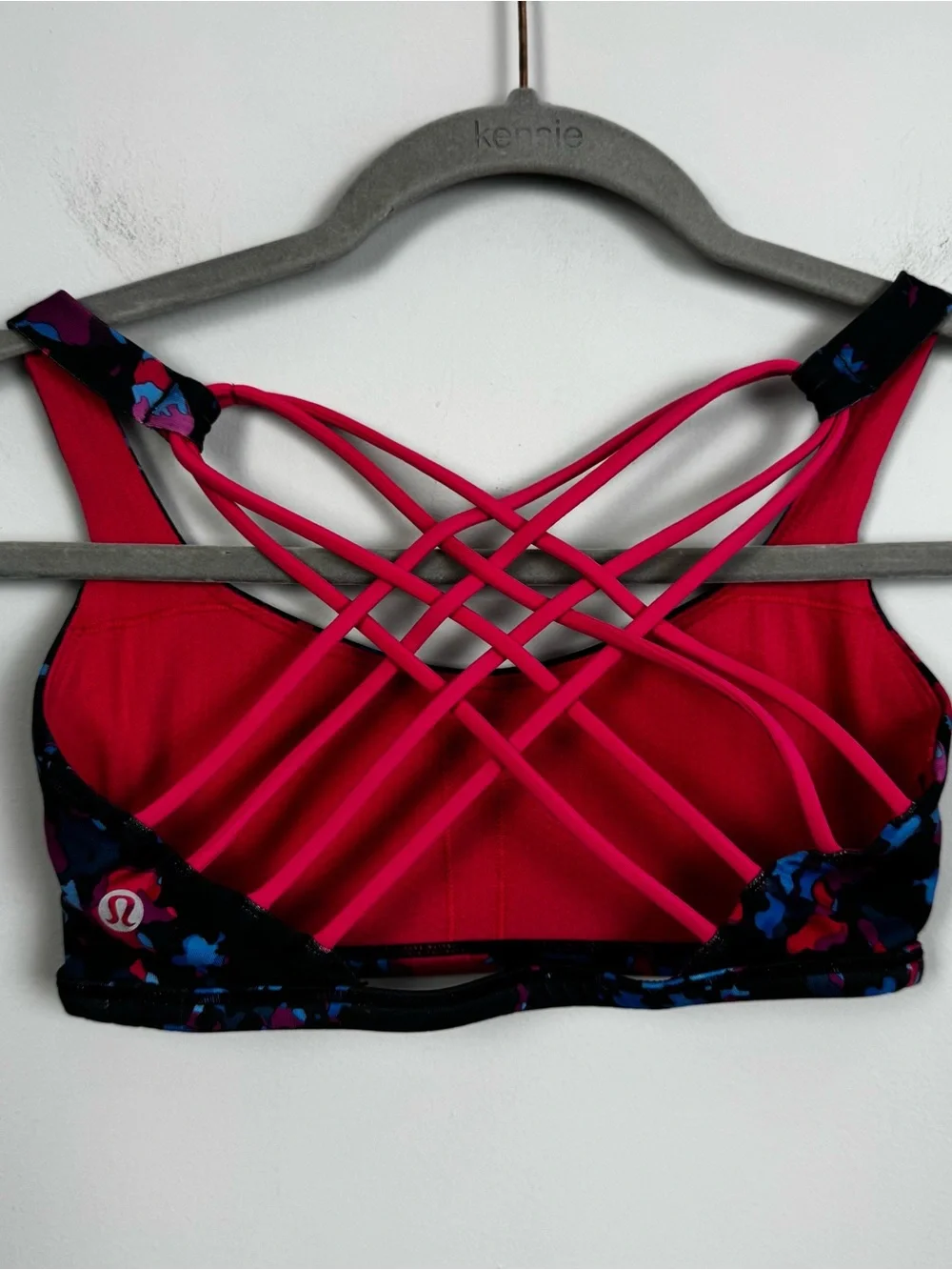 LULULEMON | Free To Be Wild Sports Bra Dandy Digie Print Women’s Size 4